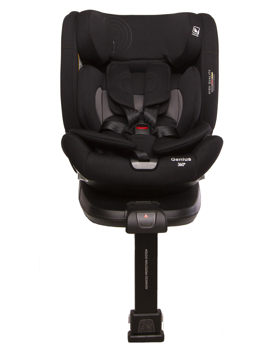 Автокресло Peppy Genius 0-36 I-Size 40-150 см (Black)