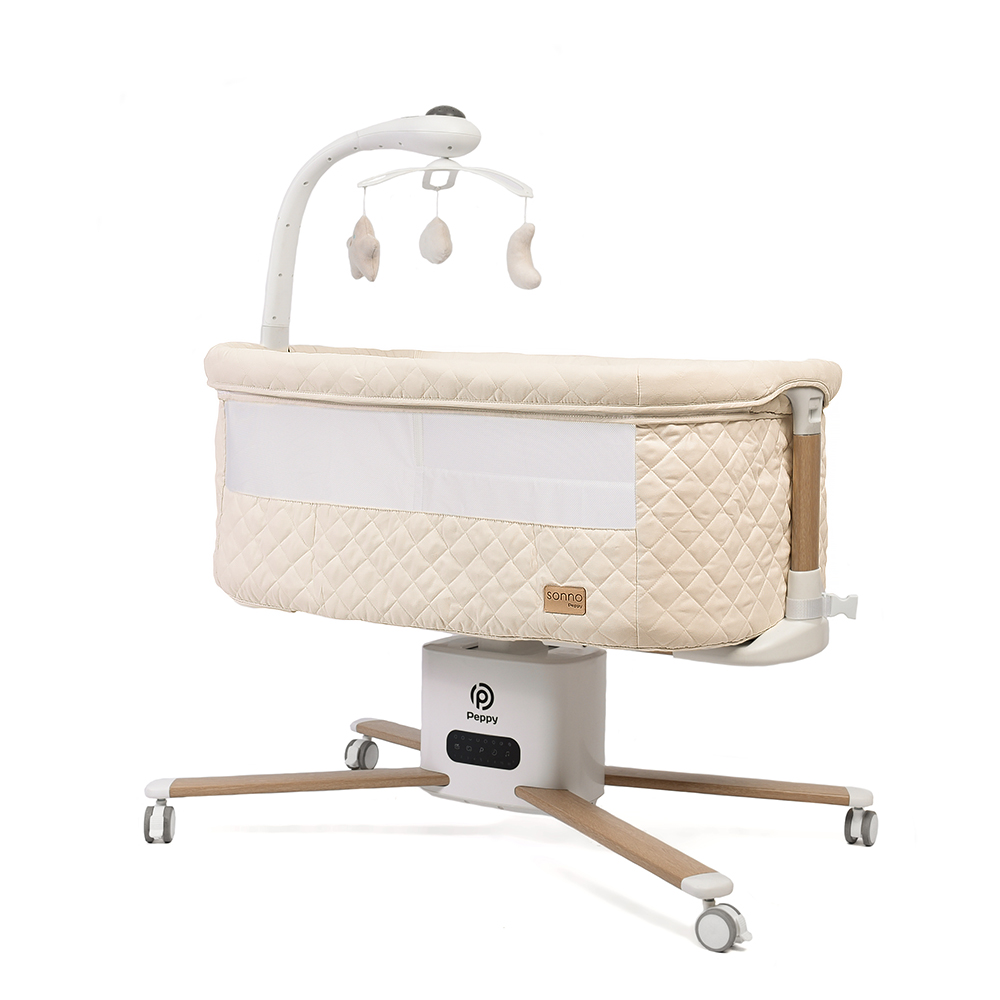 Колыбель электрическая Peppy Sonno 2.0 (Cream) кремовый Колыбель электрическая Peppy Sonno 2.0 (Cream) кремовый