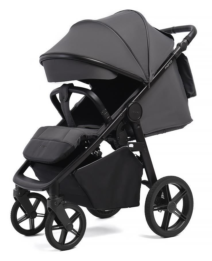 Прогулочная коляска Peppy Marco dark grey Прогулочная коляска Peppy Marco dark grey