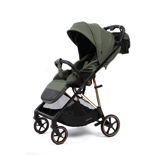 Прогулочная коляска Peppy Amici (Green) зеленый, рама золото (LX) Прогулочная коляска Peppy Amici (Green) зеленый, рама золото (LX)
