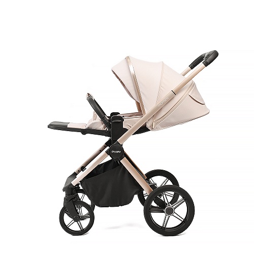 Коляска детская Peppy Monaco 2 в 1 Beige (бежевый), рама беж, шлифованный алюминий Коляска детская Peppy Monaco 2 в 1 Beige (бежевый), рама беж, шлифованный алюминий