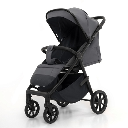 Прогулочная коляска Peppy Bruno (Rock Grey) серый