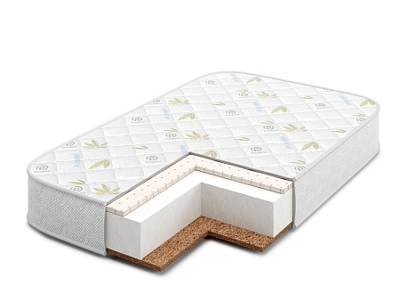Матрас Premium Sleep 51 LUXE (90х70) чехол трикотаж,3D сетка, кокос с 1 ст, латекс с 1 ст, выс.13см
