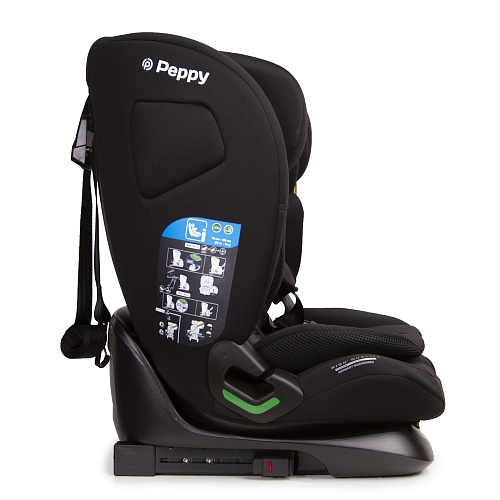 Автокресло Peppy Lambo 9-36 кг (black) i-Size черный Автокресло Peppy Lambo 9-36 кг (black) i-Size черный