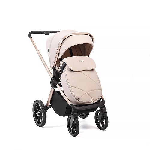 Коляска детская Peppy Monaco 2 в 1 Beige (бежевый), рама беж, шлифованный алюминий Коляска детская Peppy Monaco 2 в 1 Beige (бежевый), рама беж, шлифованный алюминий