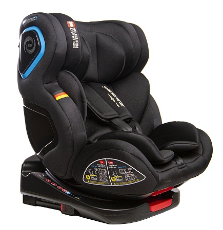 Автокресло Peppy Urban Isofix (black) черный