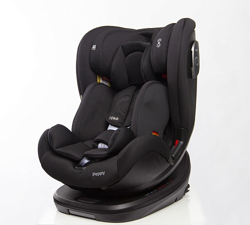Автокресло Peppy Zero Isofix (black) черный Автокресло Peppy Zero Isofix (black) черный
