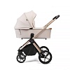 Коляска детская Peppy Monaco 2 в 1 Beige (бежевый), рама беж, шлифованный алюминий Коляска детская Peppy Monaco 2 в 1 Beige (бежевый), рама беж, шлифованный алюминий