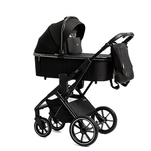 Коляска детская Peppy Tecla 2 в 1 Shadow Black Chrome Edition (Черный) Коляска детская Peppy Tecla 2 в 1 Shadow Black Chrome Edition (Черный)