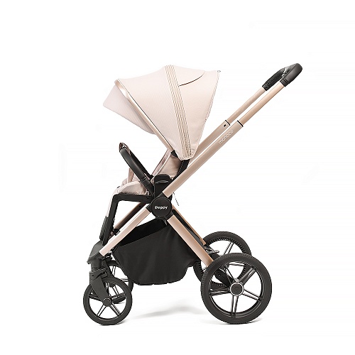 Коляска детская Peppy Monaco 2 в 1 Beige (бежевый), рама беж, шлифованный алюминий Коляска детская Peppy Monaco 2 в 1 Beige (бежевый), рама беж, шлифованный алюминий