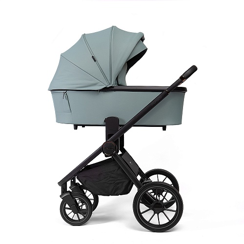 Коляска детская Peppy Monaco 2 в 1 Mint (мятный), рама черная Коляска детская Peppy Monaco 2 в 1 Mint (мятный), рама черная