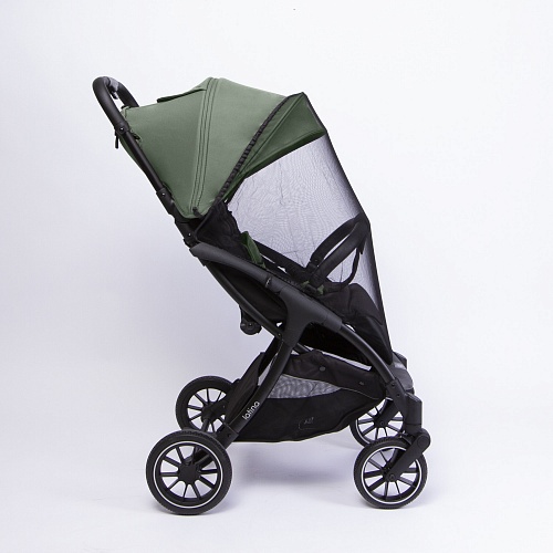 Коляска прогулочная Peppy Latina (forest green) зеленая Коляска прогулочная Peppy Latina (forest green) зеленая