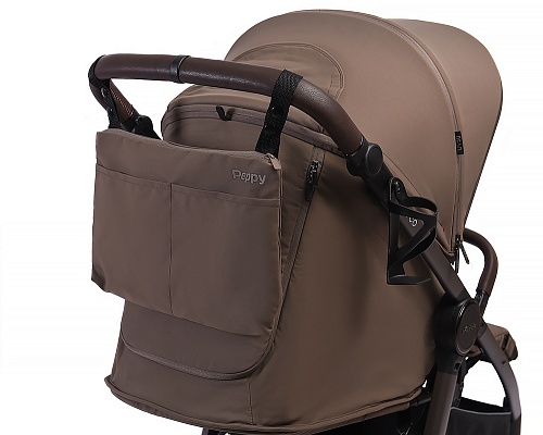 Коляска прогулочная Peppy Marco (mocca) мокко Коляска прогулочная Peppy Marco (mocca) мокко