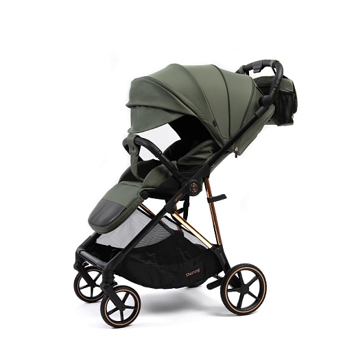 Прогулочная коляска Peppy Amici (Green) зеленый, рама золото (LX) Прогулочная коляска Peppy Amici (Green) зеленый, рама золото (LX)