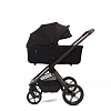 Коляска детская Peppy Soho 2 в 1 Black (черный), рама шоколад Коляска детская Peppy Soho 2 в 1 Black (черный), рама шоколад