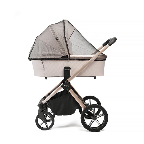 Коляска детская Peppy Monaco 2 в 1 Beige (бежевый), рама беж, шлифованный алюминий Коляска детская Peppy Monaco 2 в 1 Beige (бежевый), рама беж, шлифованный алюминий