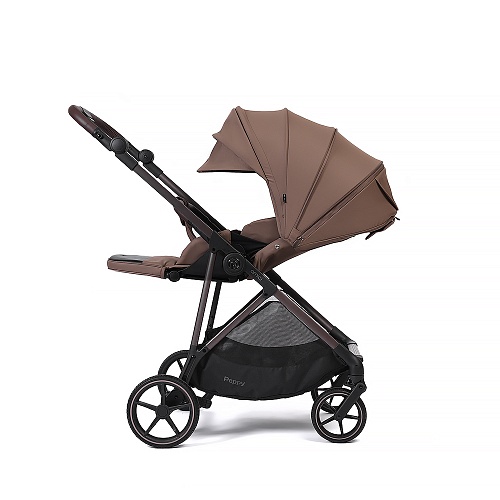 Прогулочная коляска Peppy Amici (Mocca) мокко, рама мокко Прогулочная коляска Peppy Amici (Mocca) мокко, рама мокко