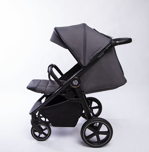 Прогулочная коляска Peppy Marco dark grey Прогулочная коляска Peppy Marco dark grey