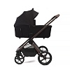 Коляска детская Peppy Soho 2 в 1 Black (черный), рама шоколад Коляска детская Peppy Soho 2 в 1 Black (черный), рама шоколад