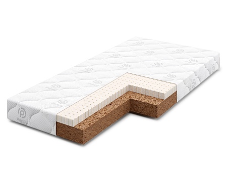 Матрас Premium Sleep 3 чехол трикотаж,кокос 6см., латекс 3 см.,выс.11см.