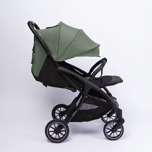 Коляска прогулочная Peppy Latina (forest green) зеленая Коляска прогулочная Peppy Latina (forest green) зеленая