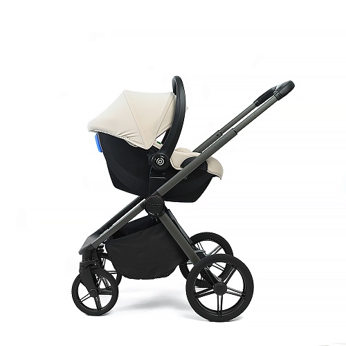 Автолюлька Peppy RIse (carbon) 40-87 см (молочный) Автолюлька Peppy RIse (carbon) 40-87 см (молочный)