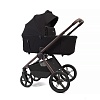 Коляска детская Peppy Soho 2 в 1 Black (черный), рама шоколад Коляска детская Peppy Soho 2 в 1 Black (черный), рама шоколад
