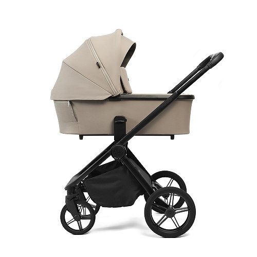 Коляска детская Peppy Monaco 2 в 1 Sandstone (песочный), рама черная Коляска детская Peppy Monaco 2 в 1 Sandstone (песочный), рама черная