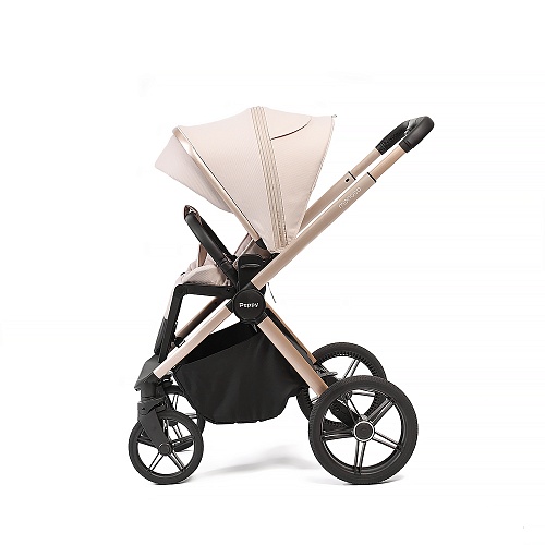 Коляска детская Peppy Monaco 2 в 1 Beige (бежевый), рама беж, шлифованный алюминий Коляска детская Peppy Monaco 2 в 1 Beige (бежевый), рама беж, шлифованный алюминий