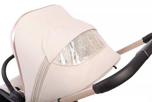 Коляска детская Peppy Monaco 2 в 1 Beige (бежевый), рама беж, шлифованный алюминий Коляска детская Peppy Monaco 2 в 1 Beige (бежевый), рама беж, шлифованный алюминий