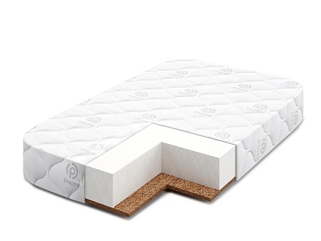 Матрас Premium Sleep 52 (100х70) чехол трикотаж ,холлоф.,кокос с 1 стор.,выс.12см