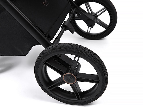 Коляска детская Peppy Monaco 2 в 1 Brownie (коричневый), рама черная Коляска детская Peppy Monaco 2 в 1 Brownie (коричневый), рама черная