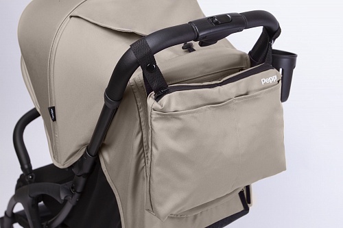 Коляска прогулочная Peppy Latina (sandstone) песочная Коляска прогулочная Peppy Latina (sandstone) песочная