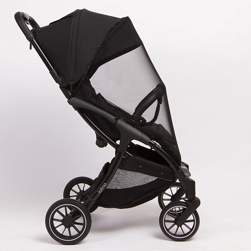 Коляска прогулочная Peppy Latina (black cosmos) черная Коляска прогулочная Peppy Latina (black cosmos) черная