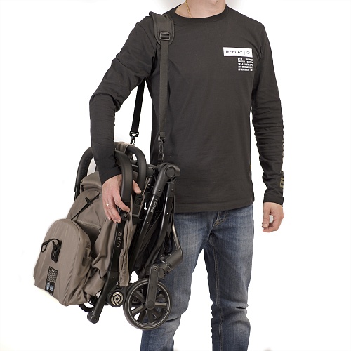 Прогулочная коляска Peppy Aero (Sandstone) песочный Прогулочная коляска Peppy Aero (Sandstone) песочный