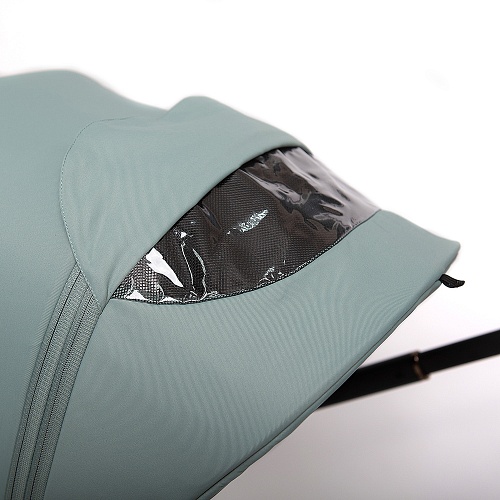 Коляска детская Peppy Monaco 2 в 1 Mint (мятный), рама черная Коляска детская Peppy Monaco 2 в 1 Mint (мятный), рама черная