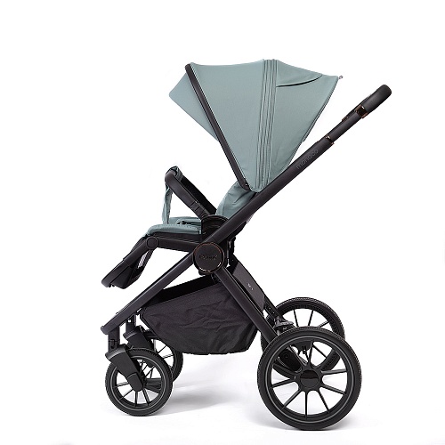 Коляска детская Peppy Monaco 2 в 1 Mint (мятный), рама черная Коляска детская Peppy Monaco 2 в 1 Mint (мятный), рама черная