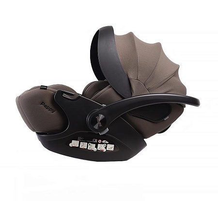 Автолюлька Peppy Verona I-Size 40-84 см (коричневый)