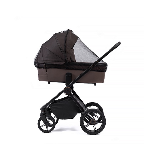 Коляска детская Peppy Monaco 2 в 1 Brownie (коричневый), рама черная Коляска детская Peppy Monaco 2 в 1 Brownie (коричневый), рама черная