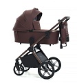 Коляска детская Peppy Monaco 2 в 1 Burgundy (винный), рама коричневая Коляска детская Peppy Monaco 2 в 1 Burgundy (винный), рама коричневая