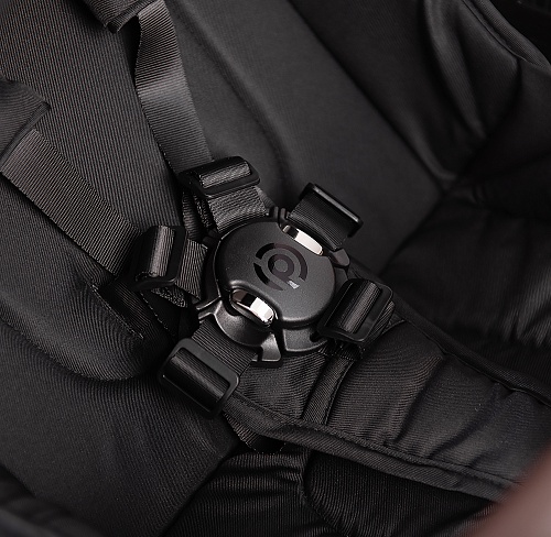 Коляска детская Peppy Soho 2 в 1 Black (черный), рама шоколад Коляска детская Peppy Soho 2 в 1 Black (черный), рама шоколад