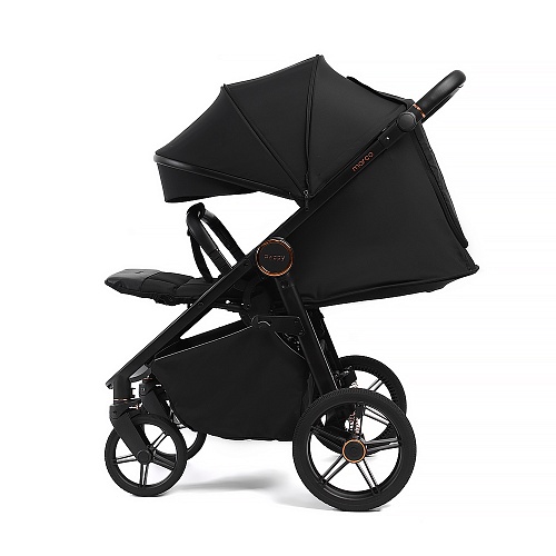 Прогулочная коляска Peppy Marco (Rose black) черный/золотой Прогулочная коляска Peppy Marco (Rose black) черный/золотой