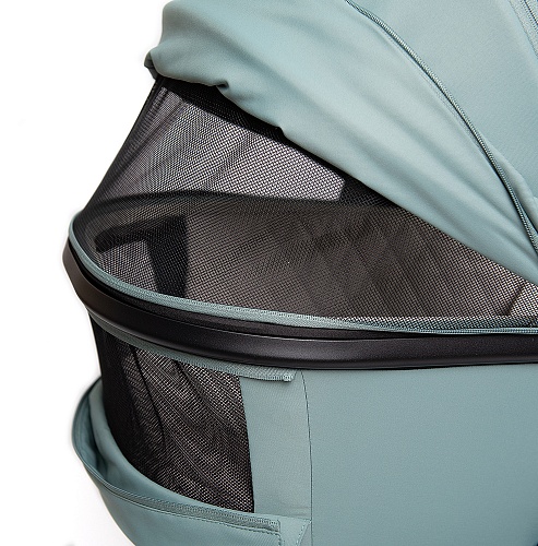 Коляска детская Peppy Monaco 2 в 1 Mint (мятный), рама черная Коляска детская Peppy Monaco 2 в 1 Mint (мятный), рама черная