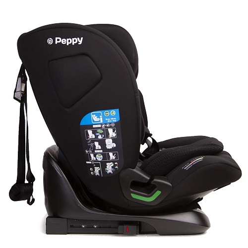 Автокресло Peppy Lambo 9-36 кг (black) i-Size черный Автокресло Peppy Lambo 9-36 кг (black) i-Size черный