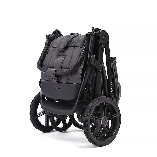Прогулочная коляска Peppy Marco dark grey Прогулочная коляска Peppy Marco dark grey