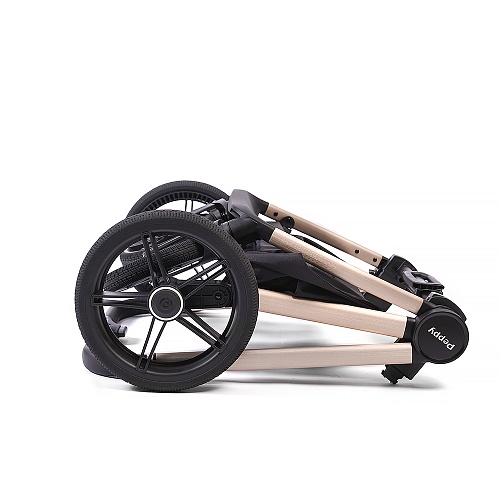 Коляска детская Peppy Monaco 2 в 1 Beige (бежевый), рама беж, шлифованный алюминий Коляска детская Peppy Monaco 2 в 1 Beige (бежевый), рама беж, шлифованный алюминий