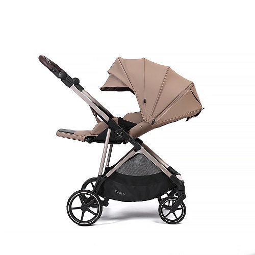 Прогулочная коляска Peppy Amici (Latte) латте, рама бежевый Прогулочная коляска Peppy Amici (Latte) латте, рама бежевый