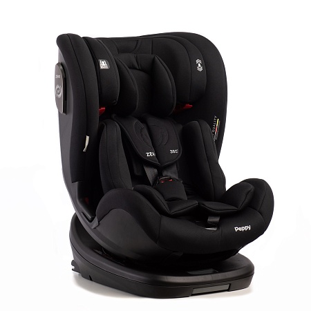 Автокресло Peppy Zero Isofix (black) черный