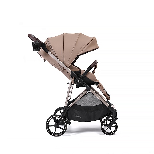Прогулочная коляска Peppy Amici (Latte) латте, рама бежевый Прогулочная коляска Peppy Amici (Latte) латте, рама бежевый