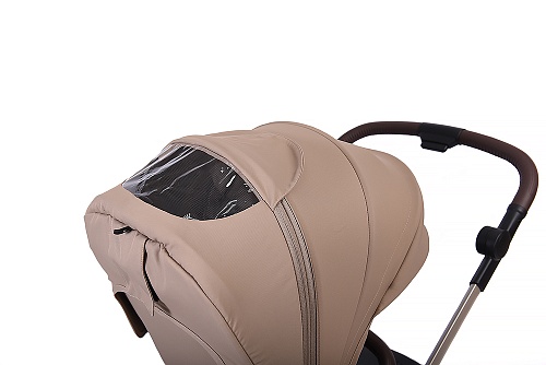 Прогулочная коляска Peppy Amici (Latte) латте, рама бежевый Прогулочная коляска Peppy Amici (Latte) латте, рама бежевый